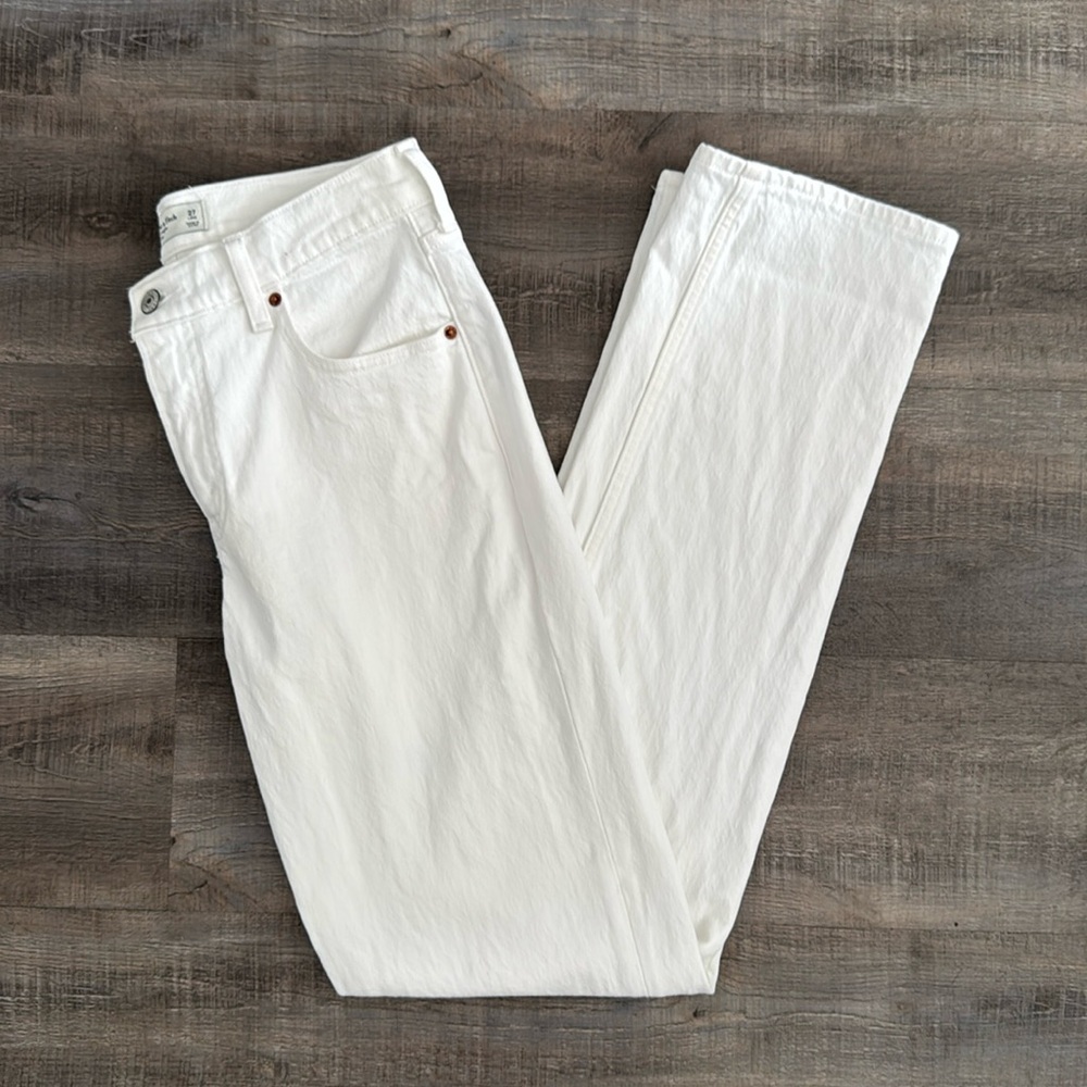 A&F | MID RISE 90s STRAIGHT JEAN